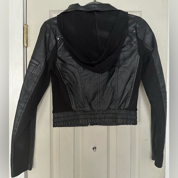 Mandee Faux Leather Jacket - Picture 2 of 4